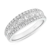 1.75ct 18k White Gold Diamond Lady's Band